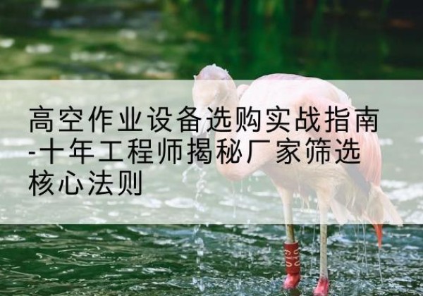 歙县剪叉式升降机厂家-高空作业设备选购实战指南-十年工程师揭秘厂家筛选核心法则